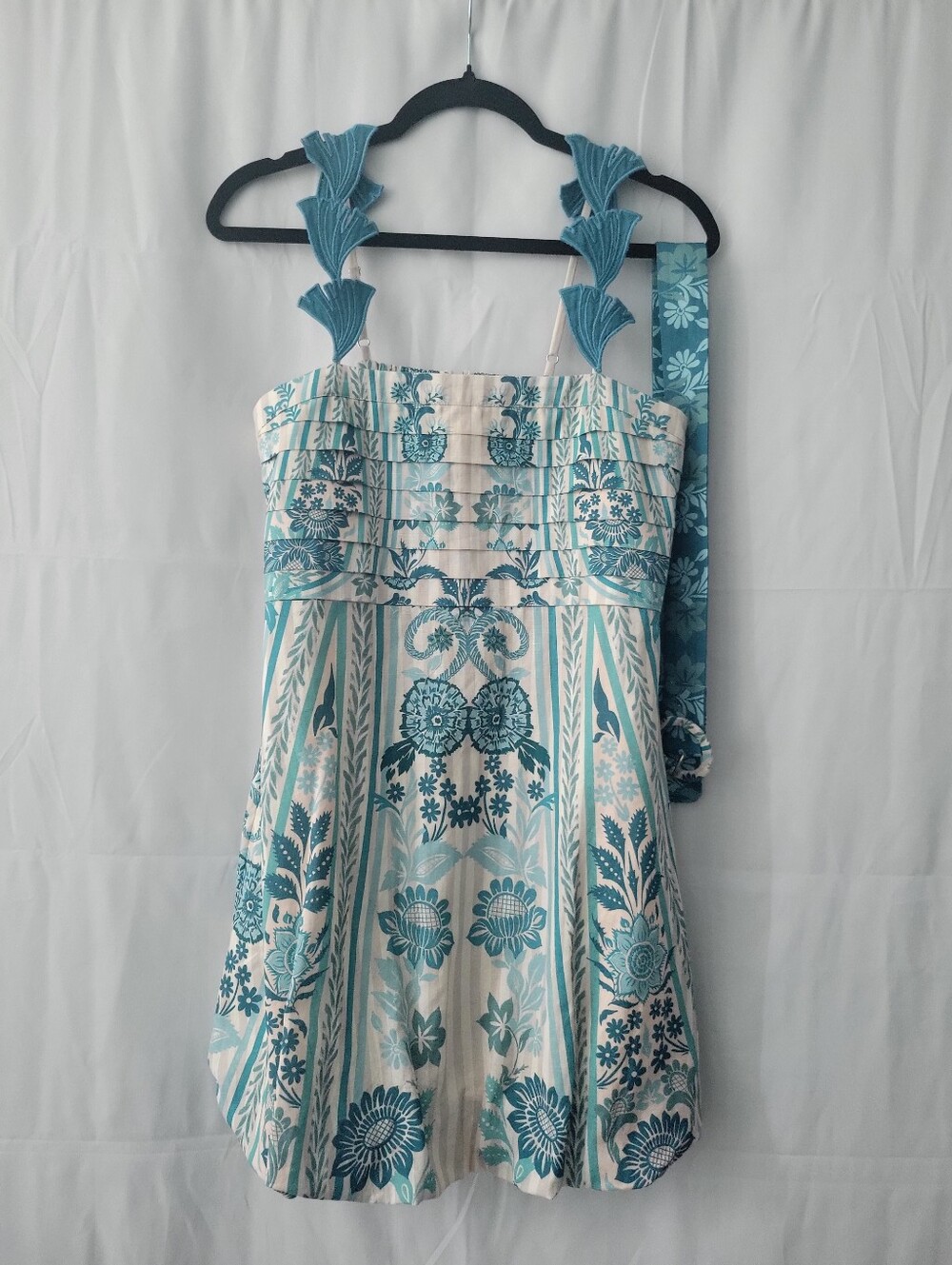 Anna Cate Chloe Paisley Stripe Mini Dress - Picture 5 of 10